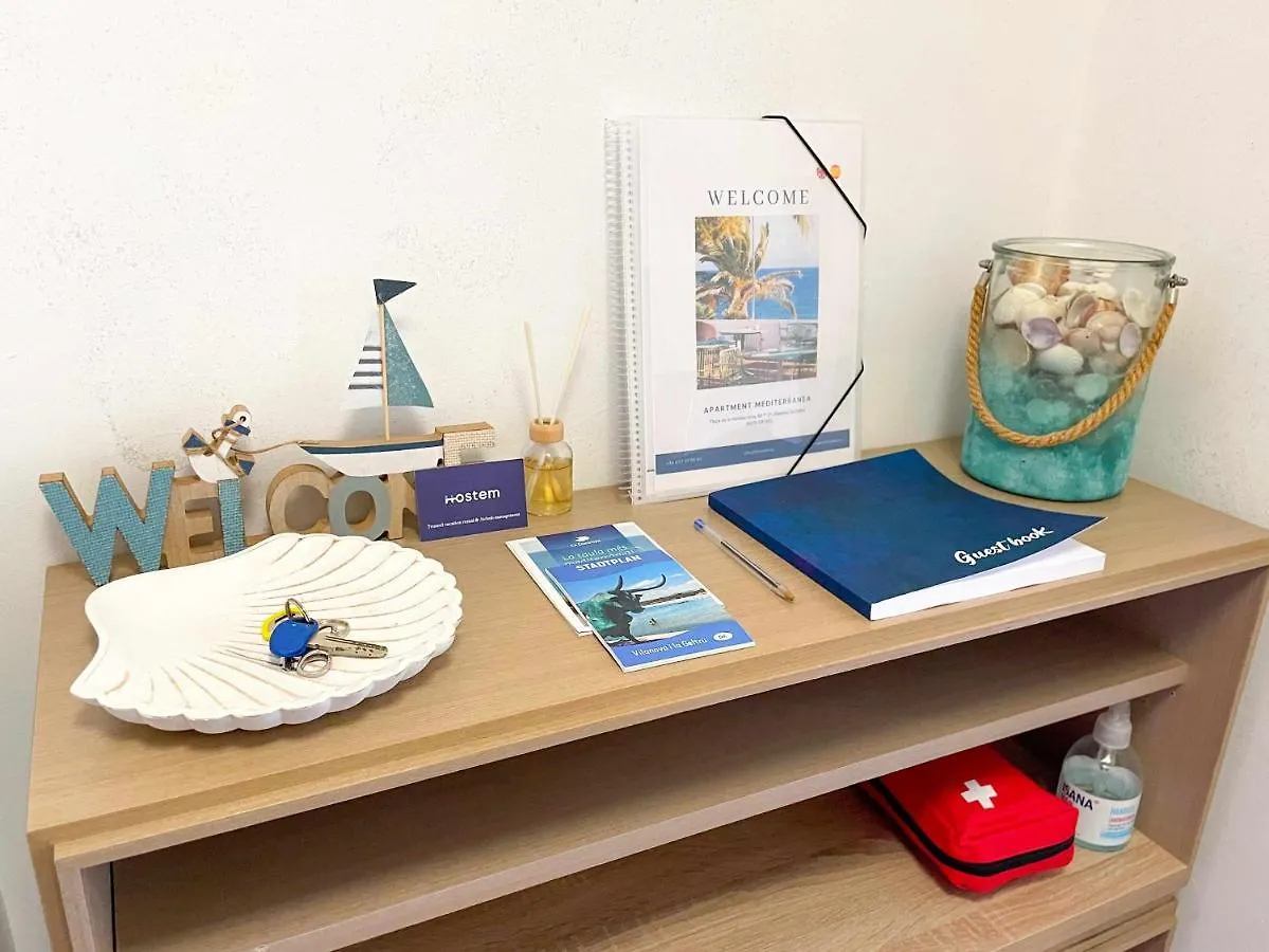 Apartament Apt Mediterreanea Parking Terrazza Netflix Hostem